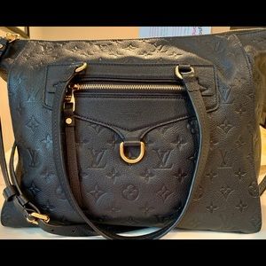 LV Monogram Empreinte Lumineuse PM Bag + organizer (deep embossing)